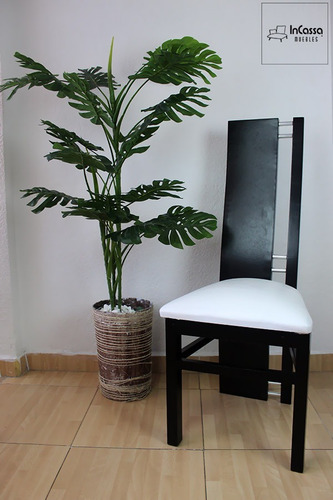 Comedor Minimalista Mod Marbella 4 Sillas Moderno