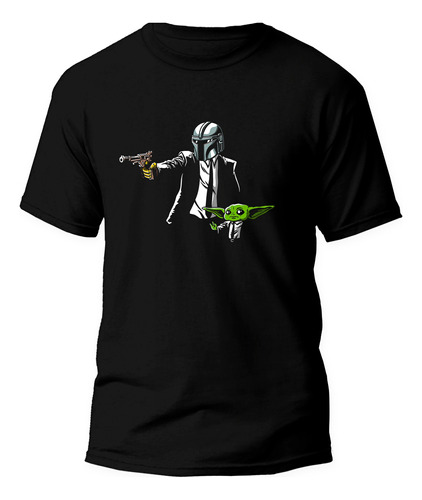 Playera Baby Yoda, Mandalorian. Mandafiction