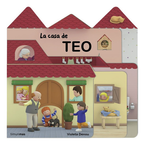 La Casa De Teo, De Denou,violeta. Editorial Timun Mas En Español