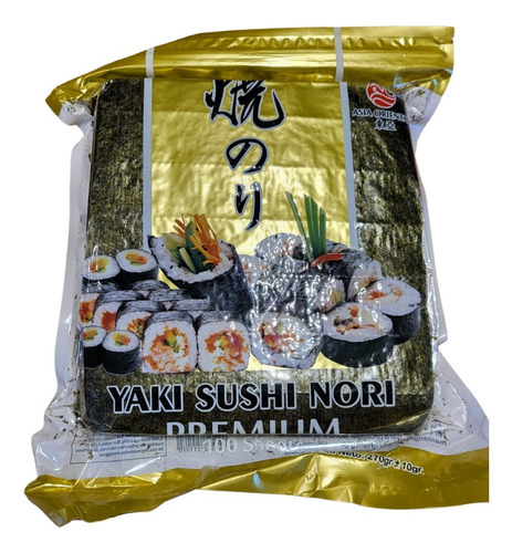 Algas Para Sushi X 100 - Yaki Premium Oriental Gold