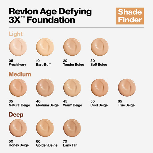 Revlon Liquid Foundationspf 30, Cobertura Media 005 Fresh