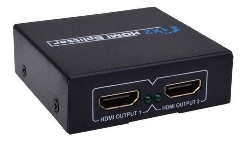 Splitter 1x2 Distribuidor De Sinal Hdmi 3d Duplicado Tv Top