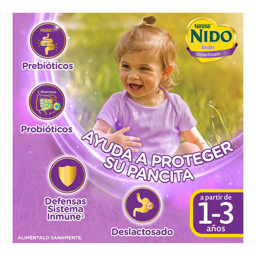 Nestle Nido Leche Deslactosada Protectus Avanzado 1.5 Kg