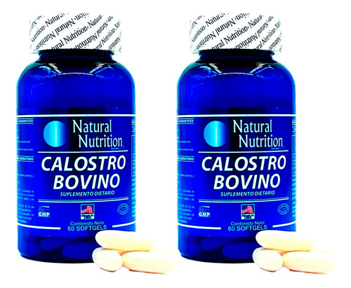 Calostro Bovino 800mg X2 Fcos - Unidad a $1917