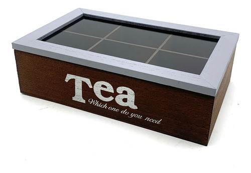 Caja Para Té De Madera