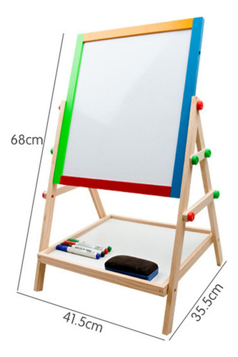 Juego De 5 Tableros De Dibujo Easel De Doble Cara