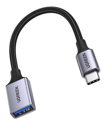 Cable Otg Marca Ugreen De Usb 3.0 A Usb Tipo C Aluminio