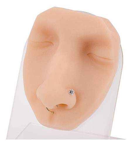Simulação De Prática De Punção De Tatuagem De Modelo Facial