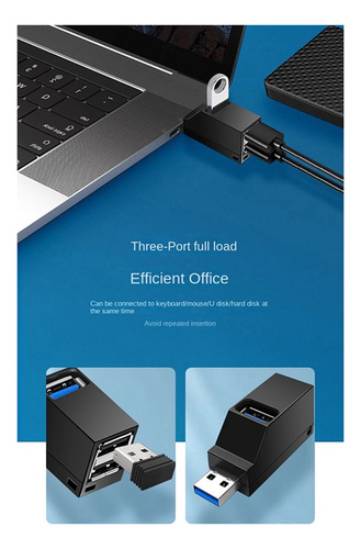 Extensor De Adaptador Usb 3.0, Mini Disco U Disk Car De 3 Pu