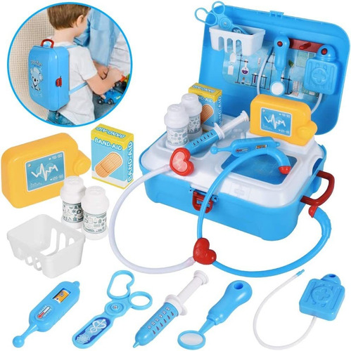 Kit De Juguetes Educativos Para Médicos Y Enfermeras, 17 Pie