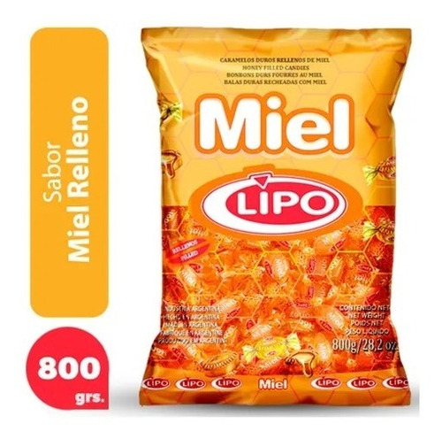 Caramelo Lipo Miel  X 800g --engolosinar