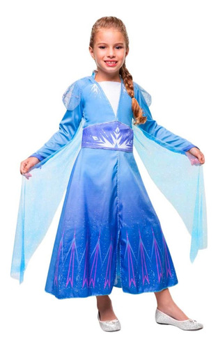 Fantasia Frozen 2 Infantil Elsa Luxo Filme Novo 2020 Com Nf