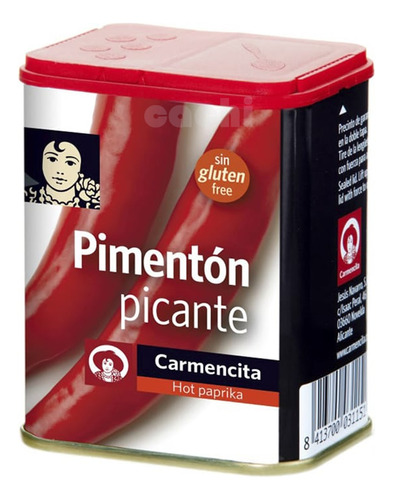 Pimenton Picante Carmencita  75gr