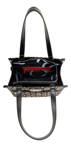 Bolsa Tote Cloe Parul Mediano Color Multicolor