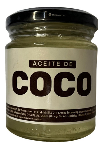 Aceite De Coco Apidelta 155cm3