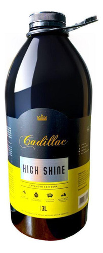 Shampoo Cadillac Lava Autos High Shine - Limpeza E Brilho