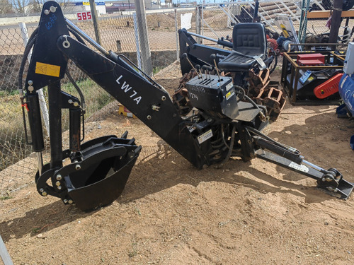 Brazo Excavador Para Tractor Agricola 3 Puntos Retroexcavado