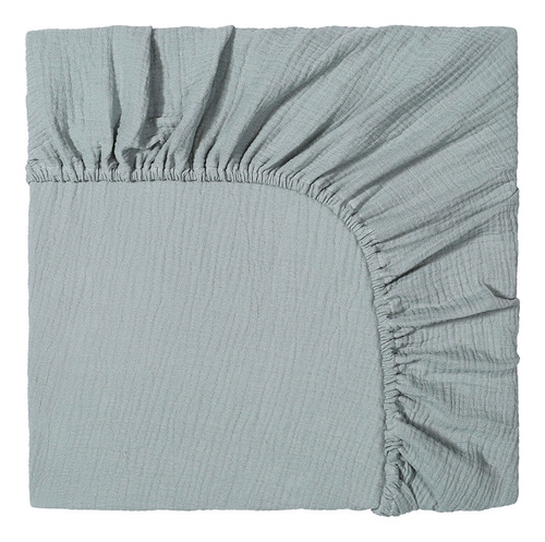 Khaki - 130*72*25cm - Cotton Crinkle Baby Crib Sheet Soft