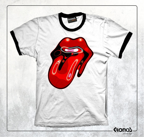 Remera Rock Stones Bigger Bang Vintage Retro