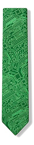 Placa De Circuito Informática Verde De Microfibra Geek Narro