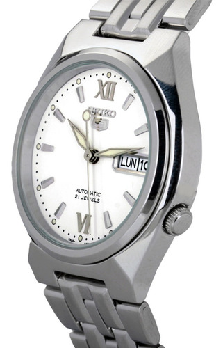 Reloj Seiko Automático 5 Snk315 Caja Y Malla Acero