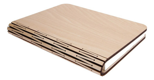 Para L Mesa De Madera Plegable En Forma De Libro Con Luz De