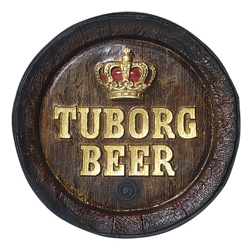 Barril De Parede - Decoração - Tuborg Cerveja