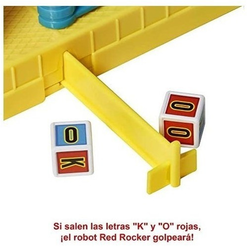 Mattel Games Robots Rock'em Sock'em Juego De Mesa Para Niños