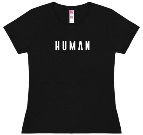 Playera Human Negra