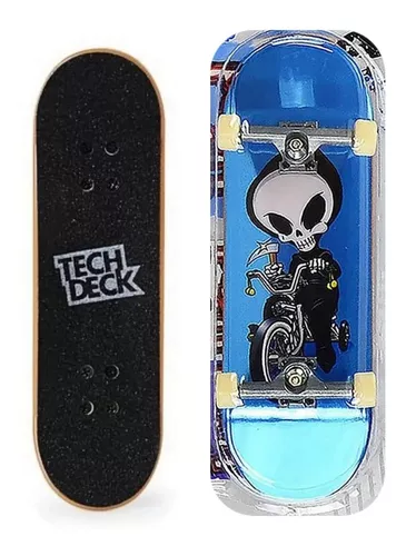 Skate De Dedo Profissional Fingerboard Tech Deck C/ Adesivos