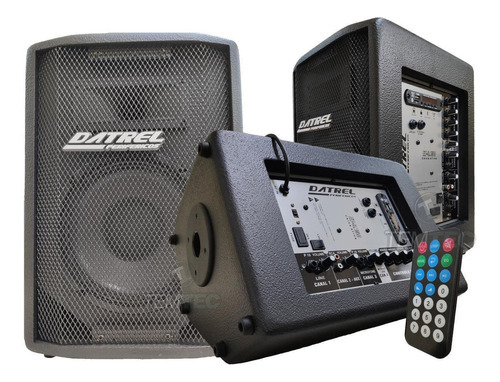 Caixa Som Ativa 8 150w Datrel Bluetooth Profissional 02un