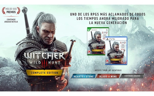 Imagen 2 de 4 de The Witcher 3: Wild Hunt - Complete Edition Para Xbox Series