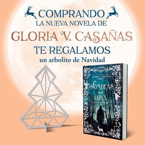 Sombras En La Luna - Gloria V. Casañas + Arbolito De Navidad