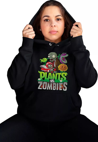 Buzo Canguro Plantas Vs Zombies V2 Infantil