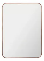 Comprar Espejo Baño 60x80 Rectangular De Pared Marco Pvc Mirada Deco