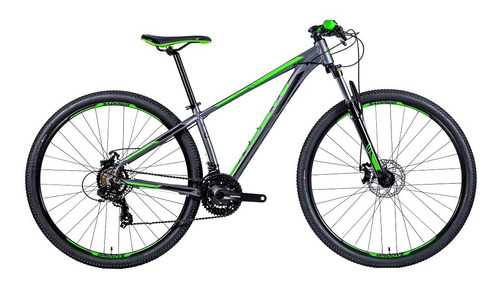 Bicicleta Mtb Aro 29 Groove Hype 10 21v Verde+cinza
