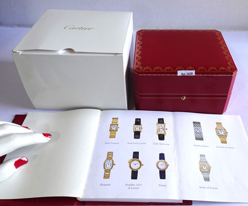 Estuche Original Para Reloj Cartier  Fotos Reales #sp-028