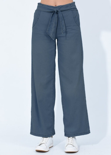 Jean Pantalon Palazzo Mujer