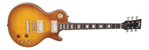 Guitarra elétrica Vintage Reissued Series V100 de  bordo/mogno lemon drop com diapasão de lignum rosa