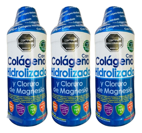 X3 Tarros Colágeno Hidrolizado - mL a $30