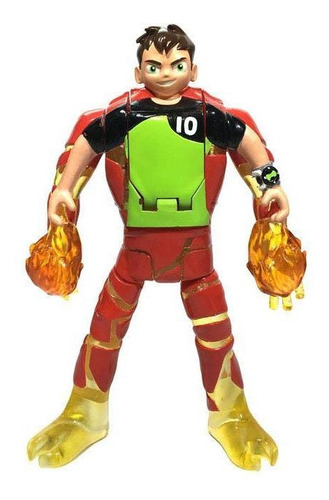 Mini Figuras Transformáveis - Ben 10 - Ben Em Chama - Sunny