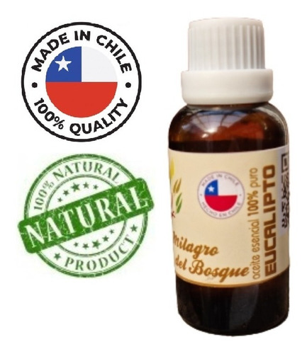 Aceite Esencial De Eucalipto 30ml 100% Puro Y Concentrado