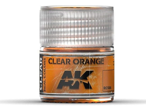 Real Colors Clear Orange 0.3 Fl Oz Pintura Modelado