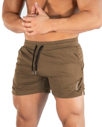 Imagen 3 de 10 de Short Deportivo Correr Elástico Corto Sexy Moda Echt Diag G