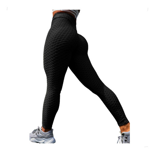 Calça Legging Feminina Cintura Alta Bolha Fitness Academia