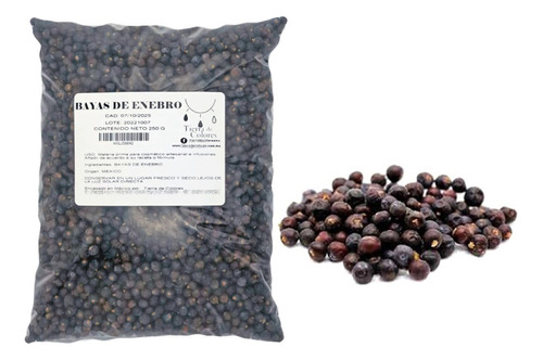 Bayas De Enebro 250g De 1a Especia Aromatica Y Alimenticia