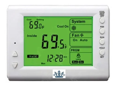 Termostato Programable Aire Acondicionado Central C Display