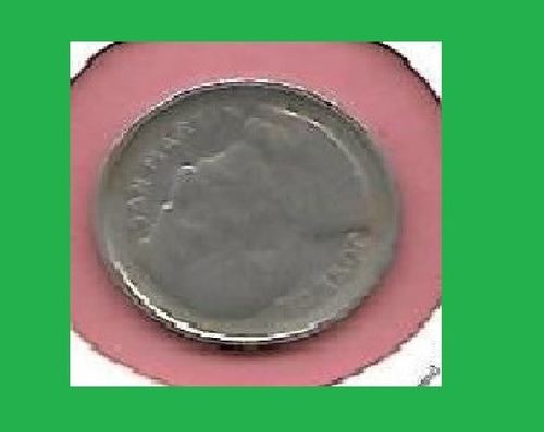 Moneda Argentina Error Giro 5 Centavos 1955 Palermo