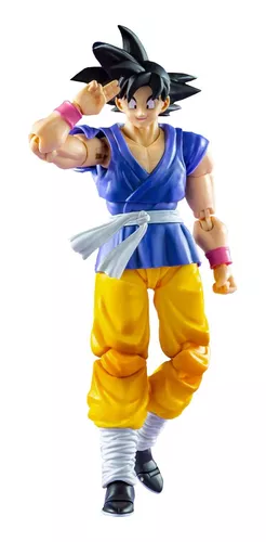 Boneco Goku Dragon Ball Gt Demoniacal Fit Azul Amarelo