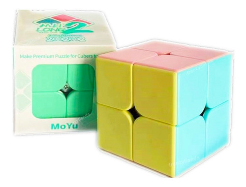 Cubo Rubik Moyu Meilong Maracon 2x2 Stickerless 2x2x2